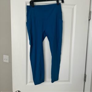 Lululemon Leggings - Teal 3/4 Length